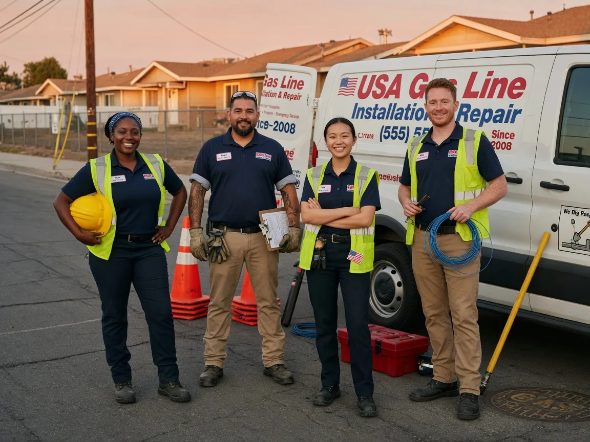 Gas Line Installation company in Matteson, IL
